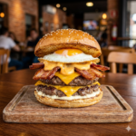 Hambúrguer Mega Duplo Carne